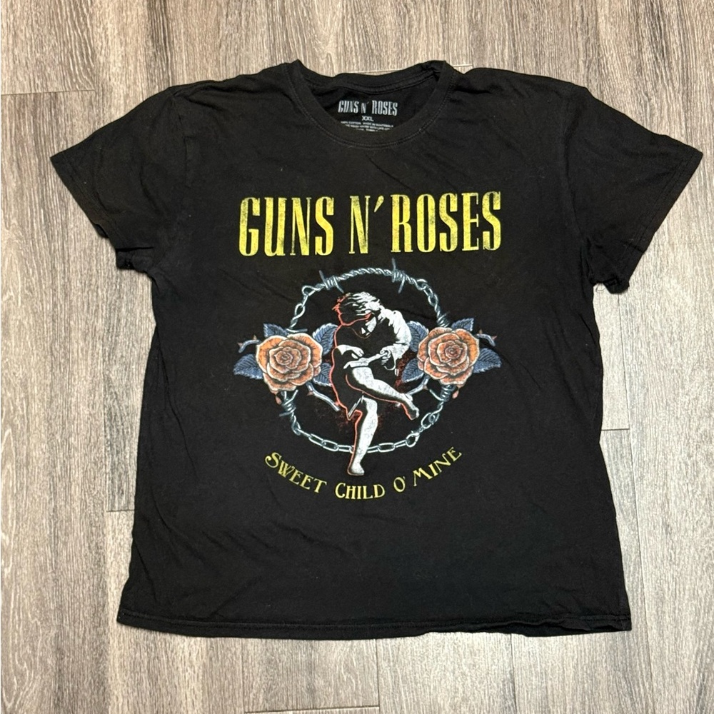 Black Guns N Roses Sweet Child O Mine T-shirt